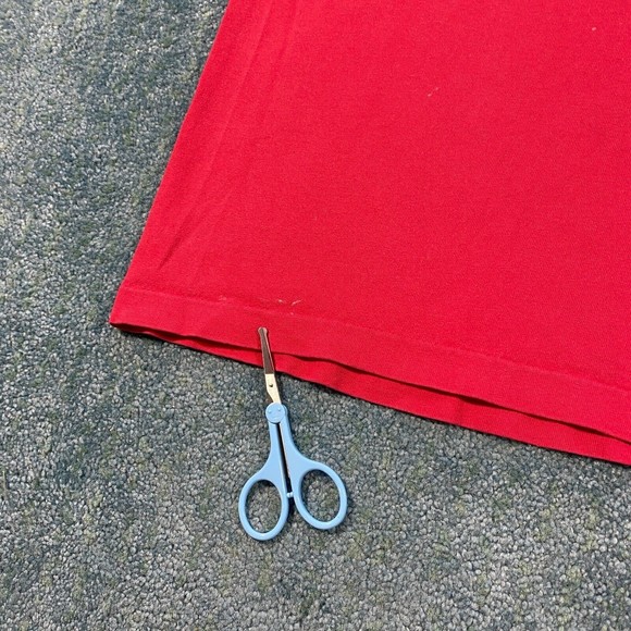 VINTAGE Disney Designs Mickey Mouse Shirt Adult 2XL Red 90s VTG Mens DISTRESSED - Picture 12 of 14